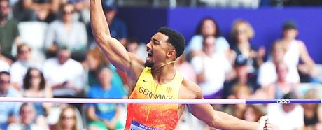 Leo Neugebauer (VfB Stuttgart 1893) bei den Olympischen Spielen 2024 in Paris 