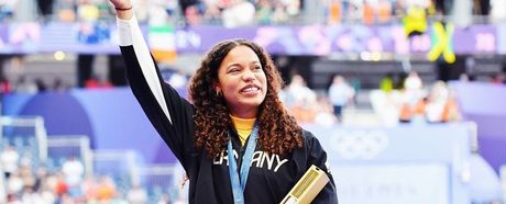 Yemisi Ogunleye und Leo Neugebauer sind Deutschlands „Leichtathleten des Jahres“ 2024