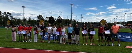 Stimmungvolle Ehrung der neuen badischen Rekordträger:innen des Jahres 2024 in Walldorf