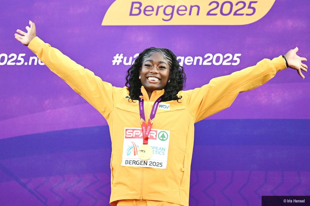 Nina Ndubuisi (SG Schorndorf 1846) holt die erste deutsche Goldmedaille bei der U23-EM in Bergen
