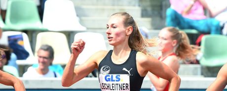 Elisa Lechleitner (LAZ Ludwigsburg) bei der DM 2025 in Dresden 